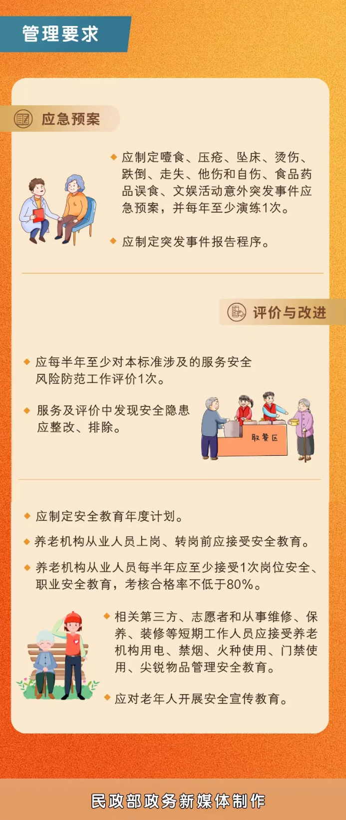 養(yǎng)老機構服務安全規(guī)范