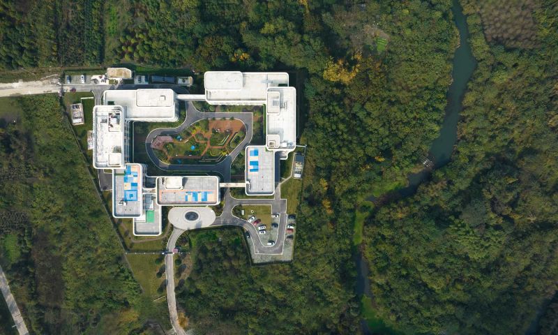 Chengdu Chuntai Medical Care Center surrounded by forests-