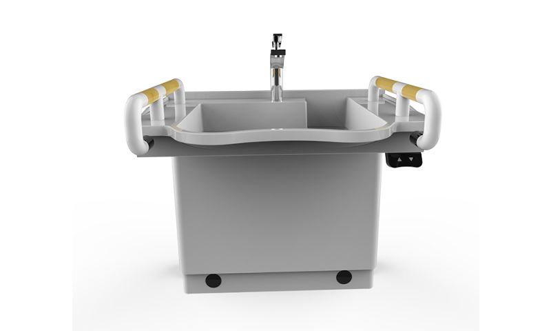 Wheelchair Accessible Height Adjustable Wall Mounted Washbasin-