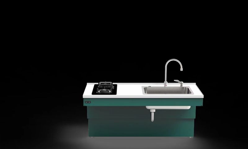 Accessible Kitchen Electric Height Adjustable Kitchen Sink-