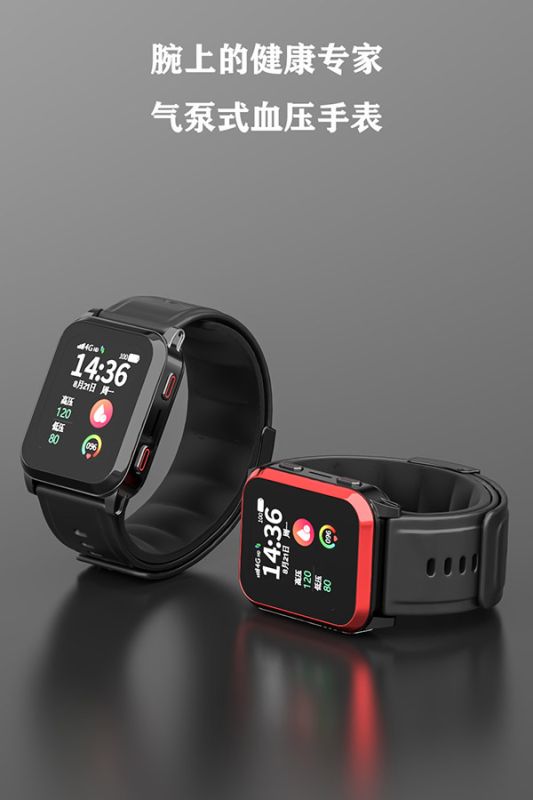 Air pump blood pressure watch-