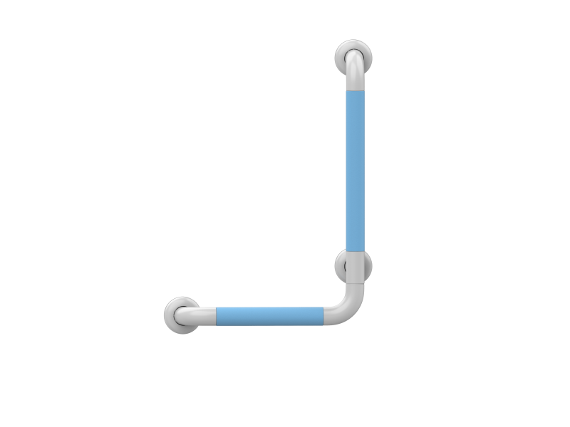 L-shape "no cold feeling" bathroom grab bar-