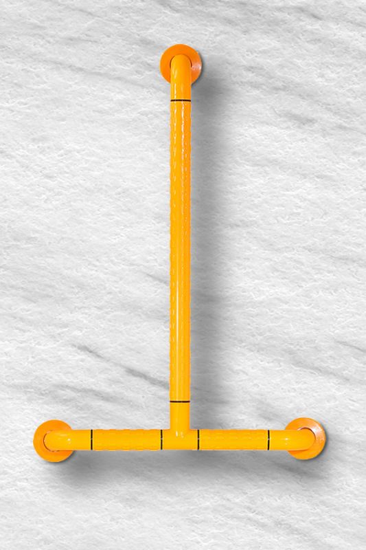 Multifunctional bathroom armrest-