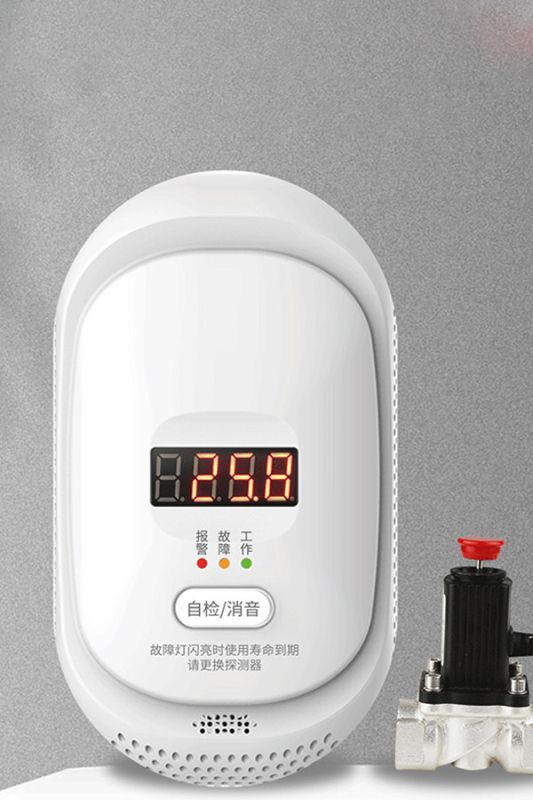 Combustible gas alarm-