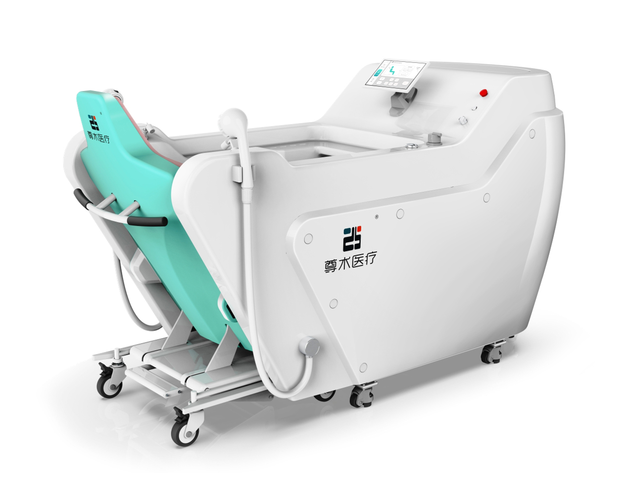 Wheelchair style bath