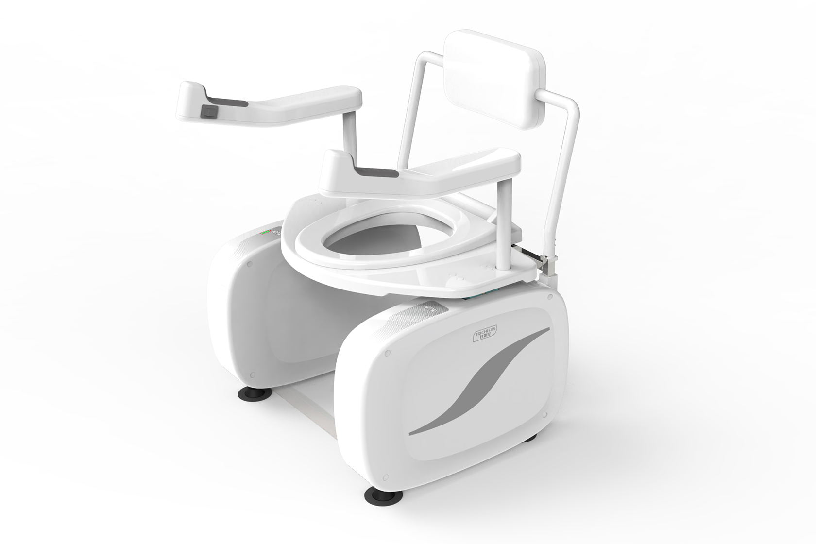 Electric potty chair